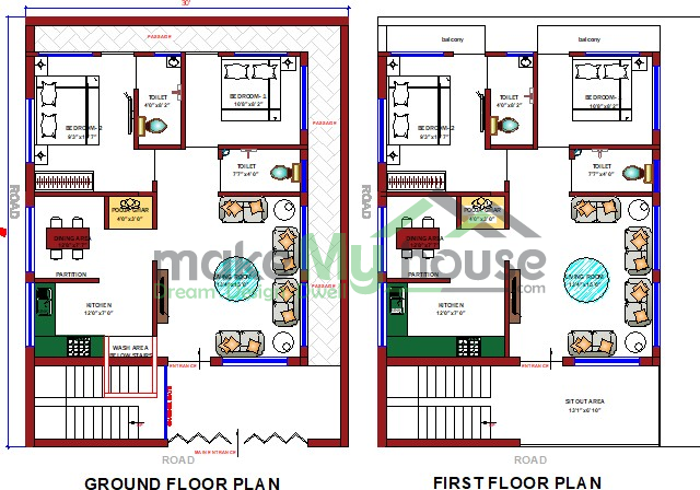 30 X 40 South Facing Duplex House Plans House Design Ideas 30-x-40-south-facing-duplex-house-plans-house-design-ideas
