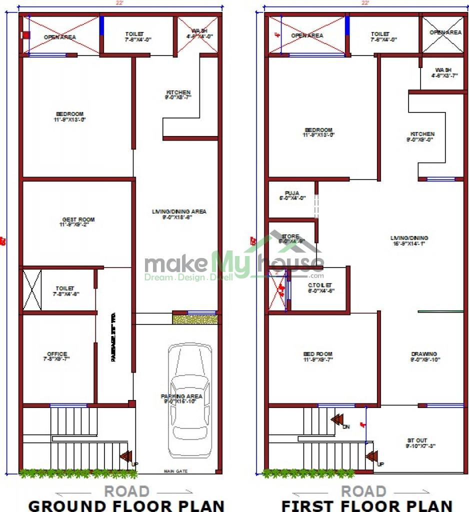 buy-20x50-house-plan-20-by-50-elevation-design-plot-area-naksha