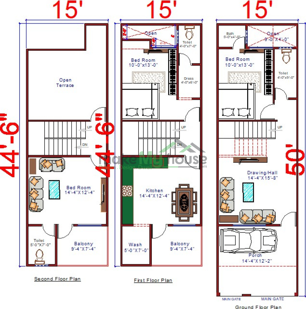 naksha-15-50-house-plan-best-15-50-2bhk-house-plan