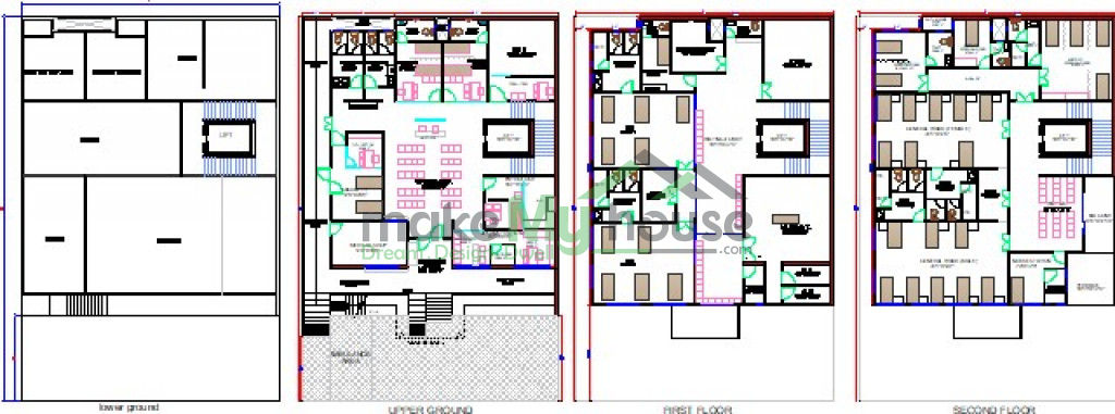 Buy 60x90 House Plan | 60 by 90 Elevation Design | Plot Area Naksha