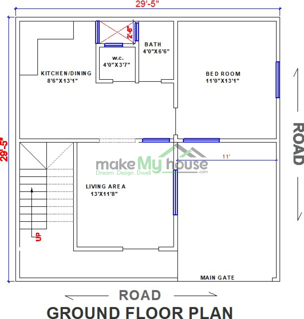 buy-29x29-house-plan-29-by-29-front-elevation-design-841sqrft-home-naksha