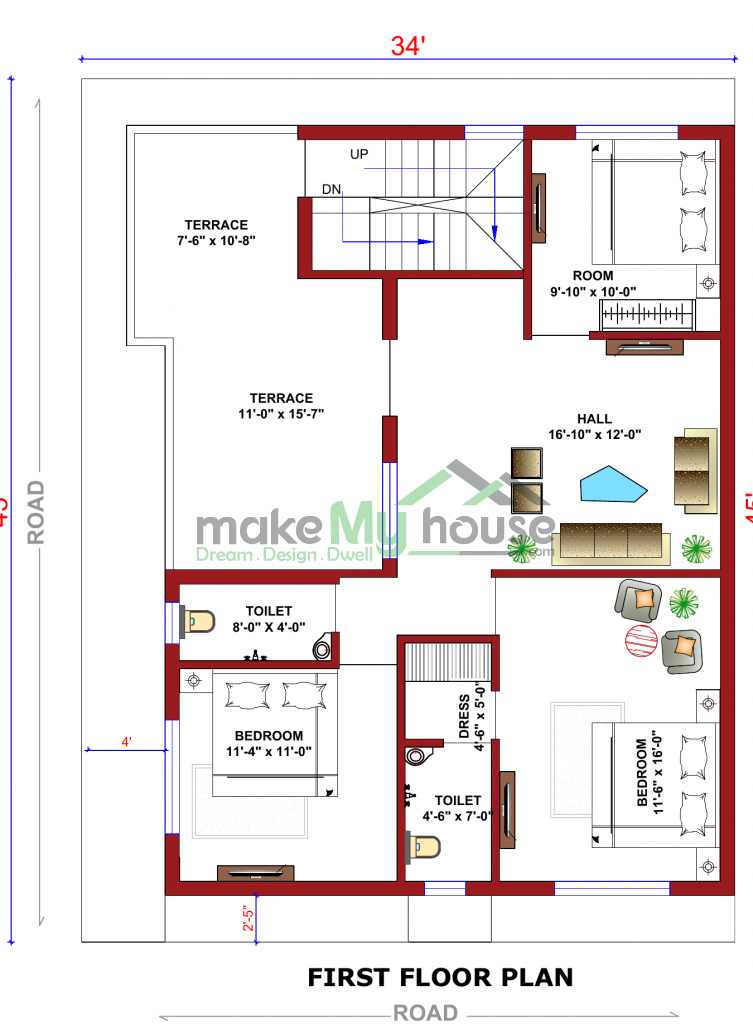 24x42 Floor Plan