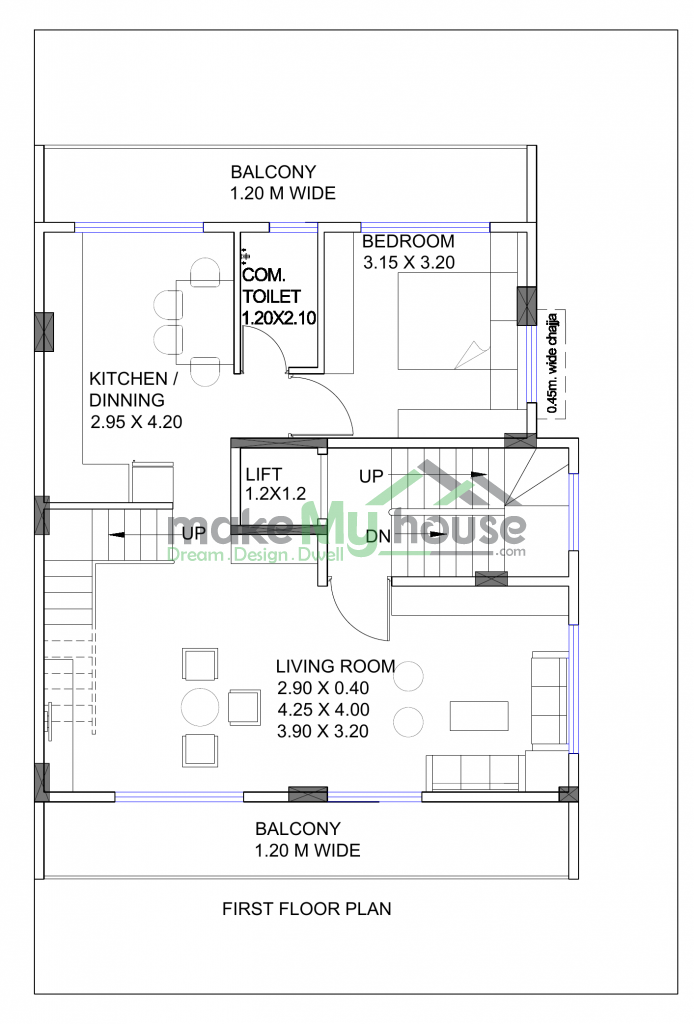 35x54 Floor Plan