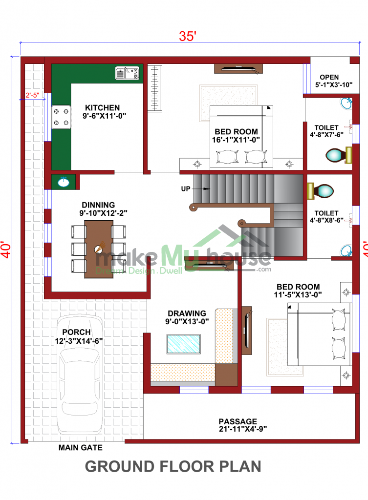 modern house exterior plans