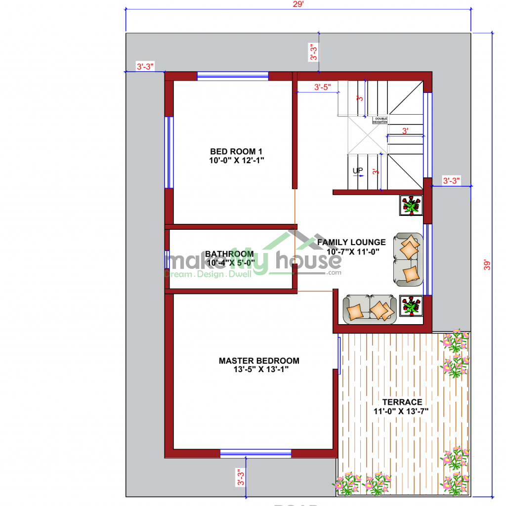 29x39 Floor Plan