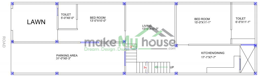 20x68 Floor Plan