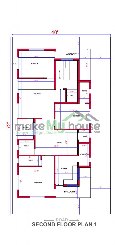 architecture drawing house plan