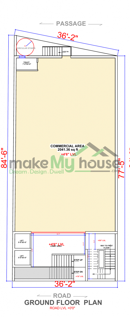 architecture drawing house plan