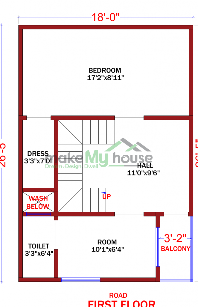 double storey house plan