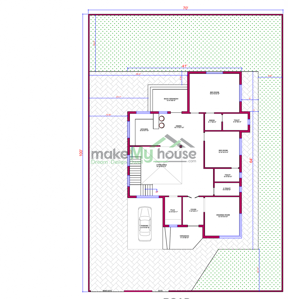 double floor house design