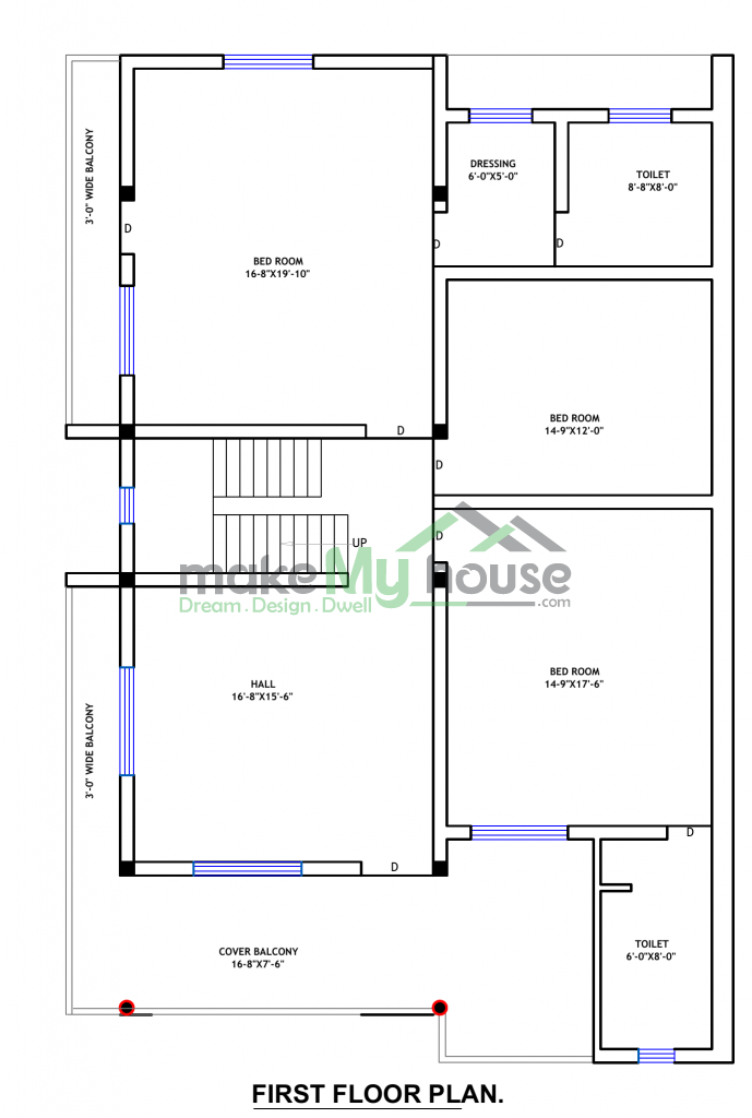 31x60 Floor Plan