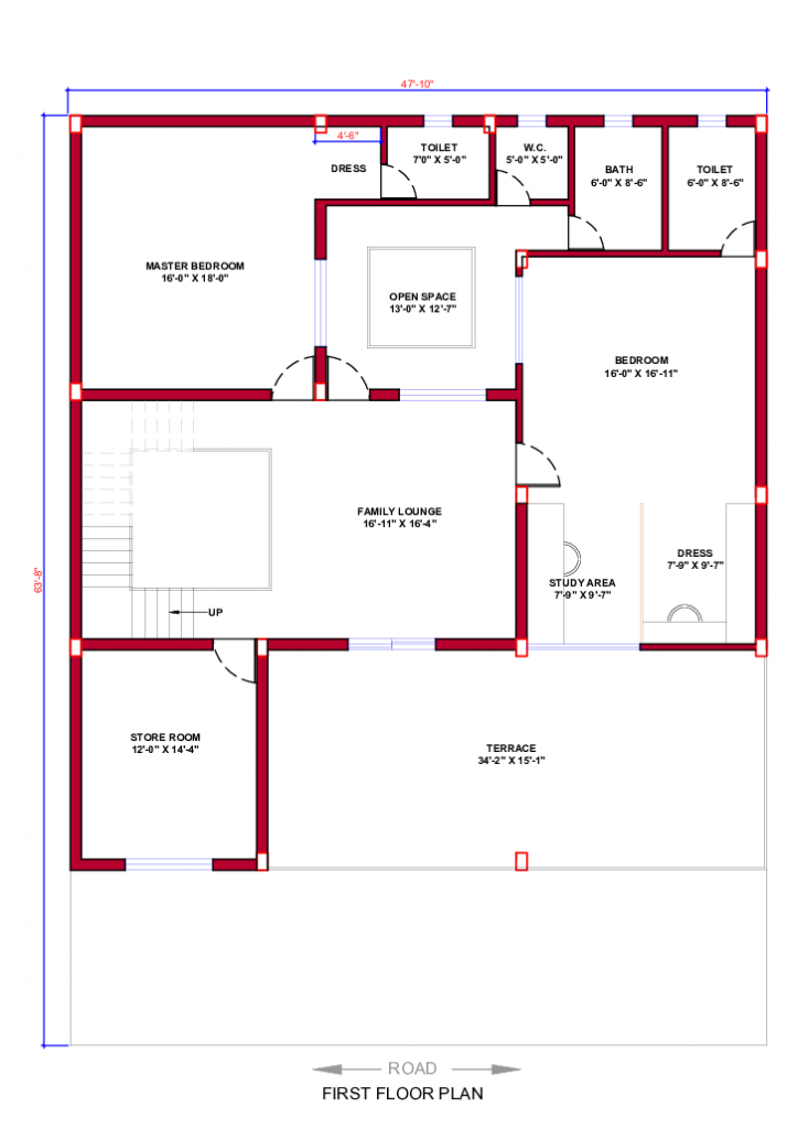 residential floor plan