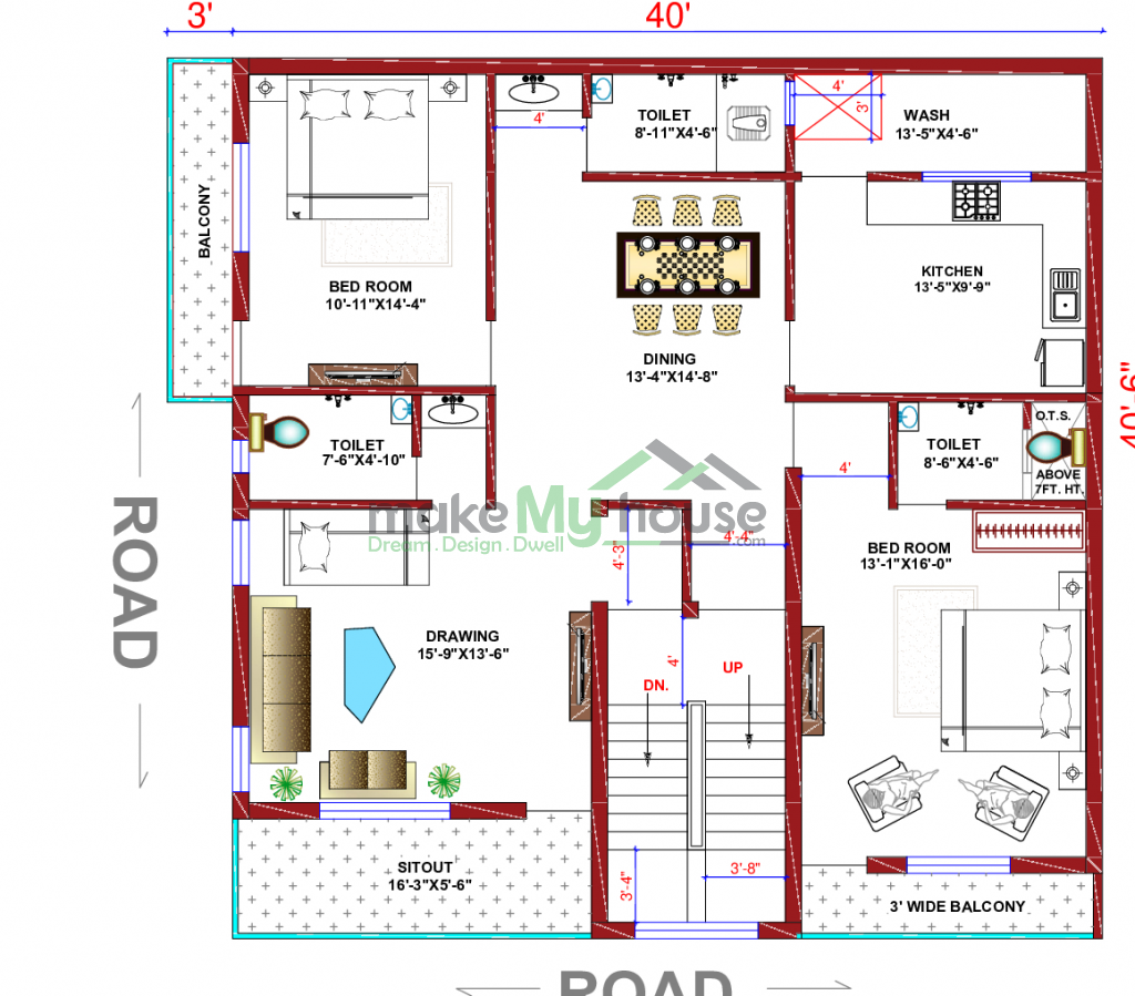 Triple Storey House Design