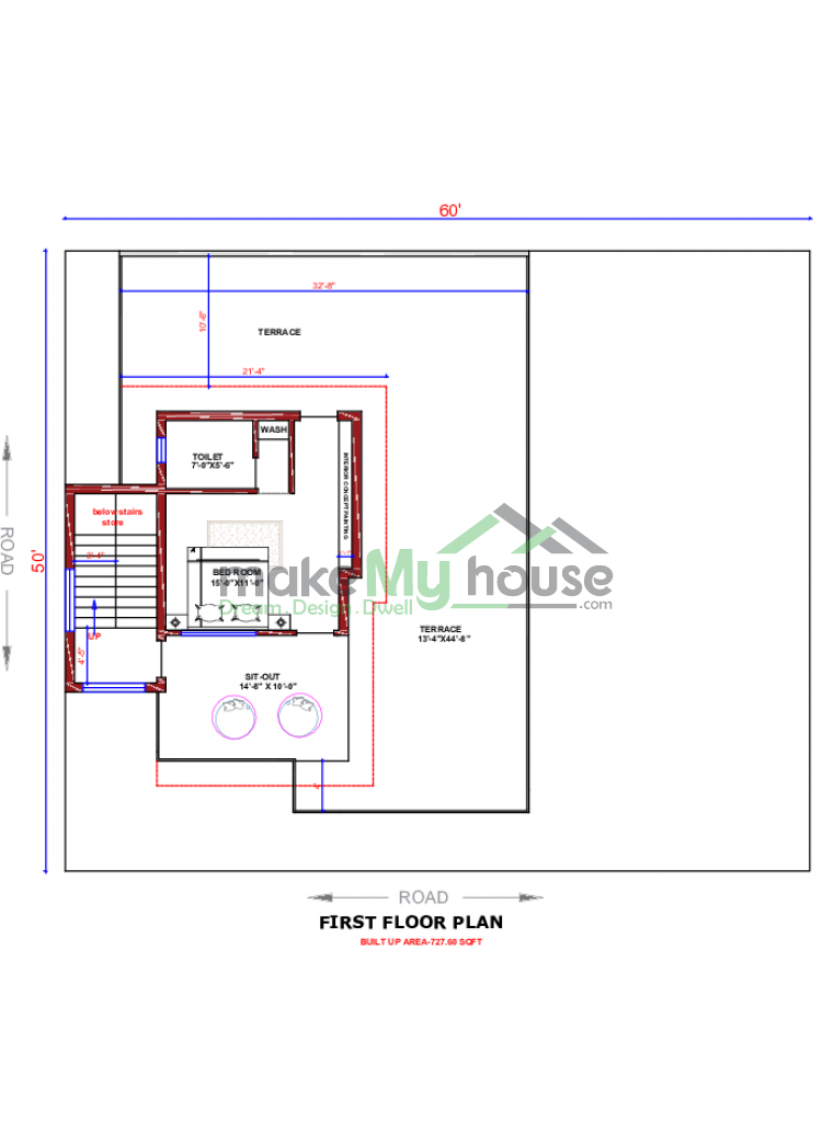 60x50 Floor Plan