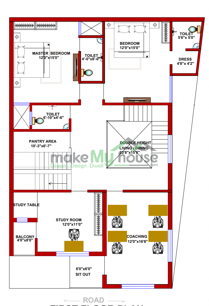 elevation design for 1st floor