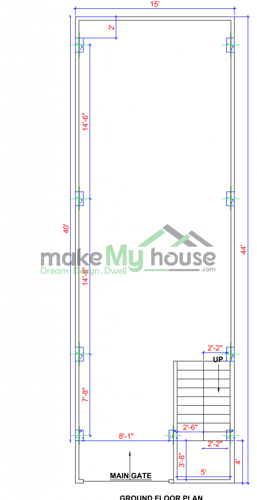 Floor Plan with Parking