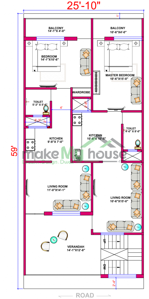 architecture drawing house plan