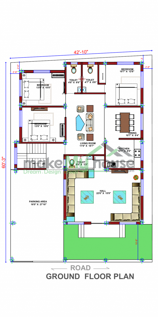 elevation design work