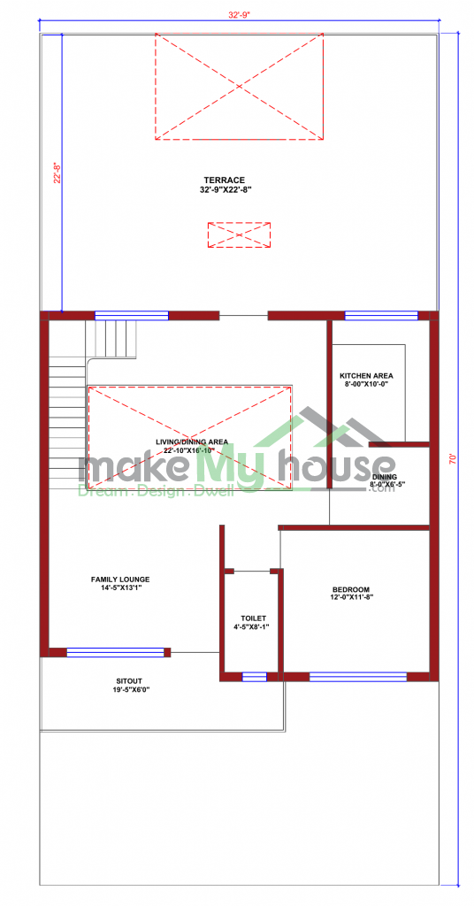 house front side design