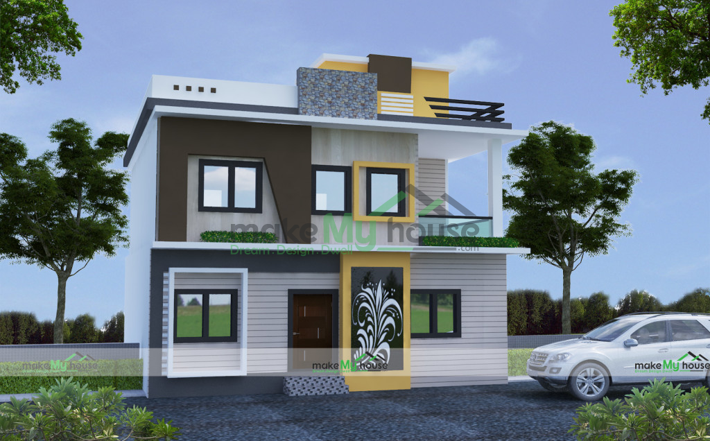 duplex 2d elevation