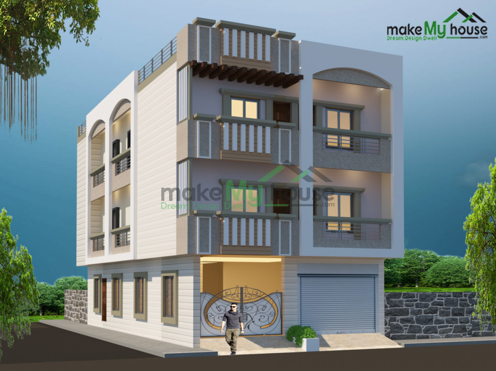 1250Sqft 3D House Design