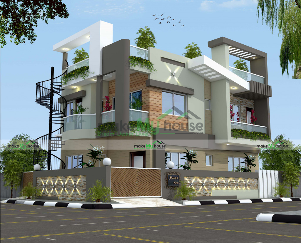 1000Sqft 3D House Design