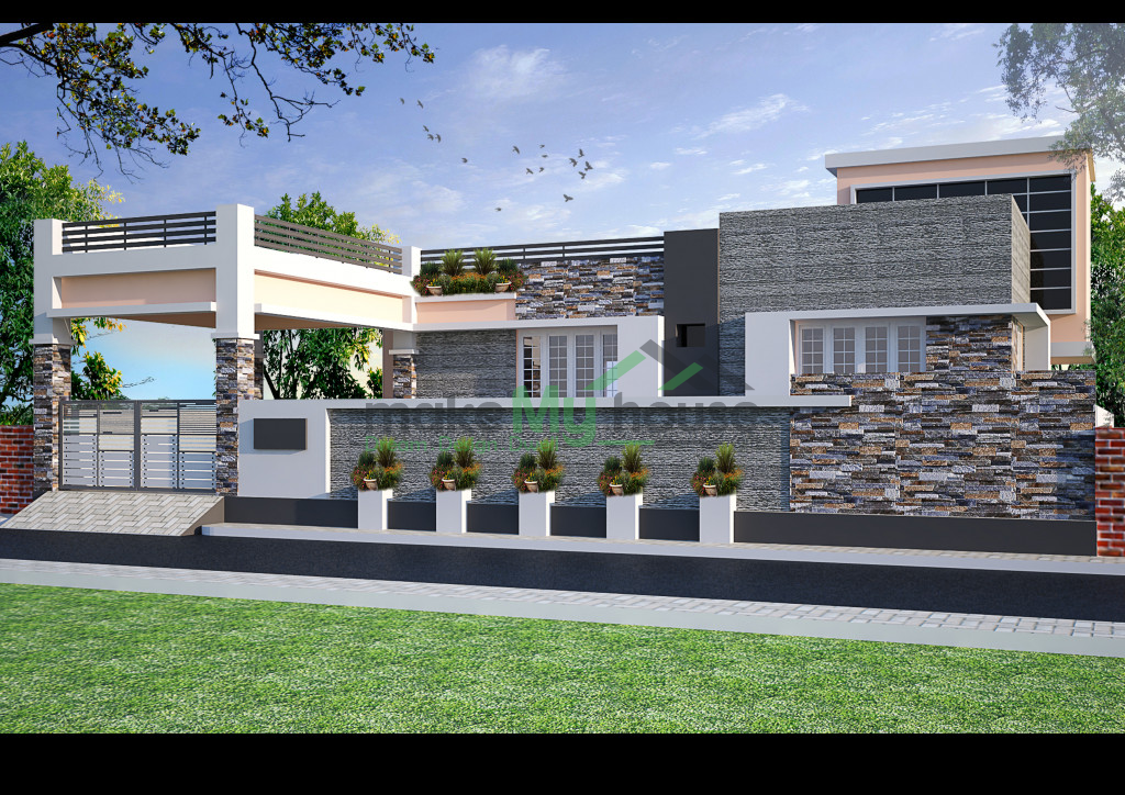 50ft x 50ft Exterior house design