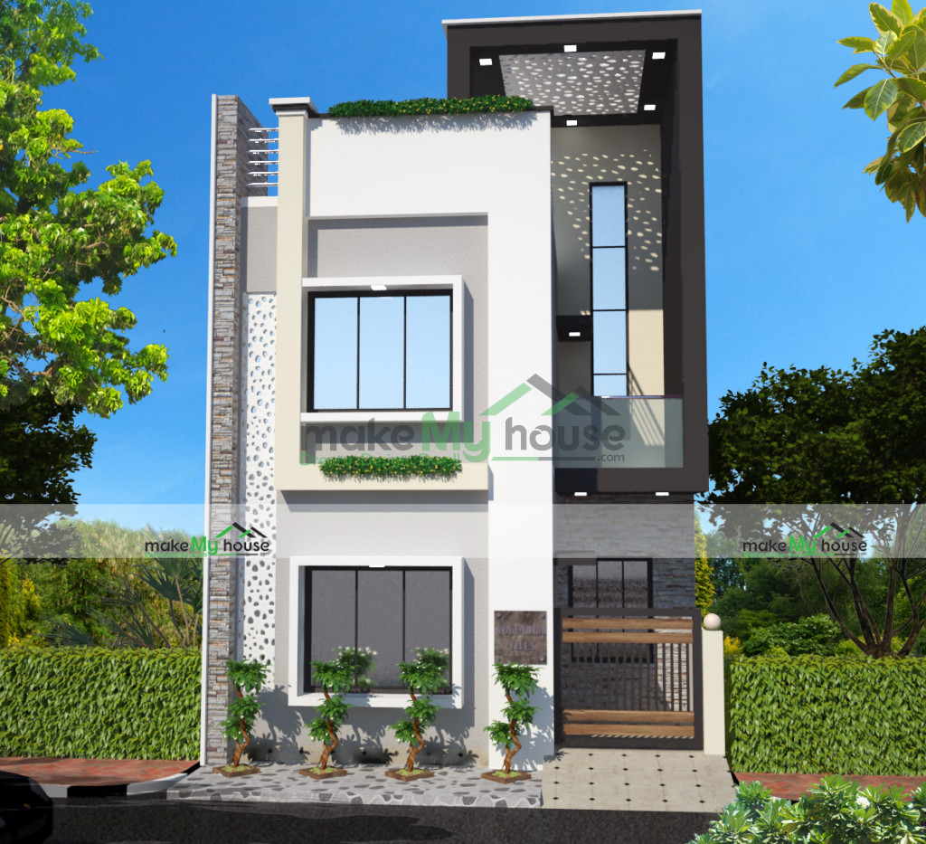 Duplex Exterior house design