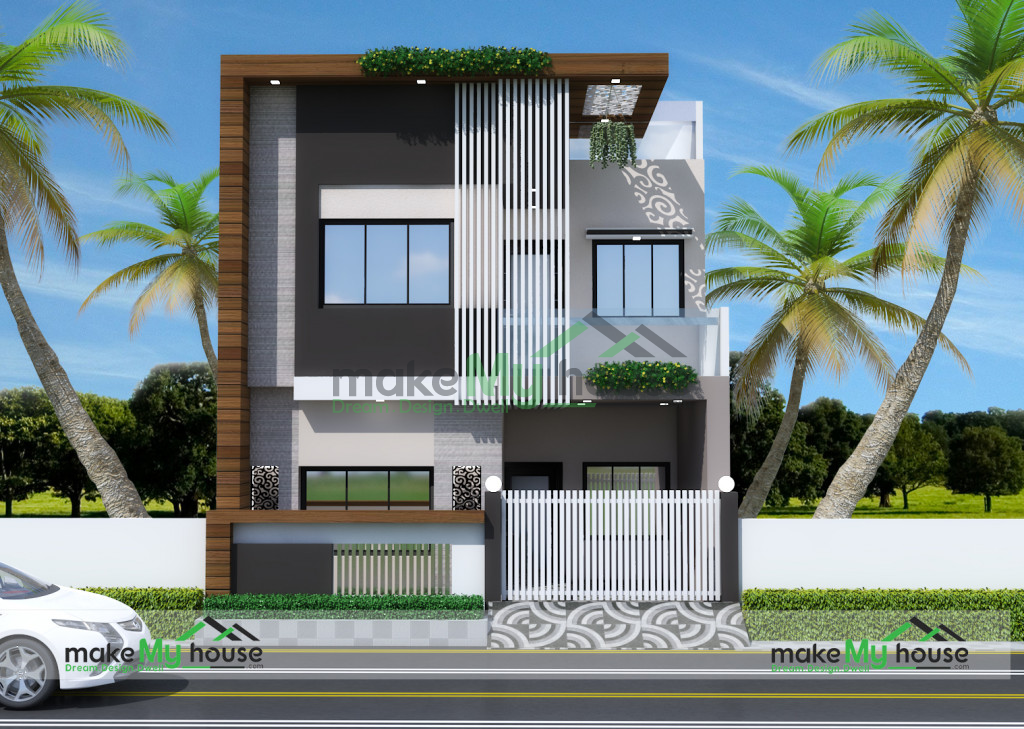 30ft x 49ft 3D House Design