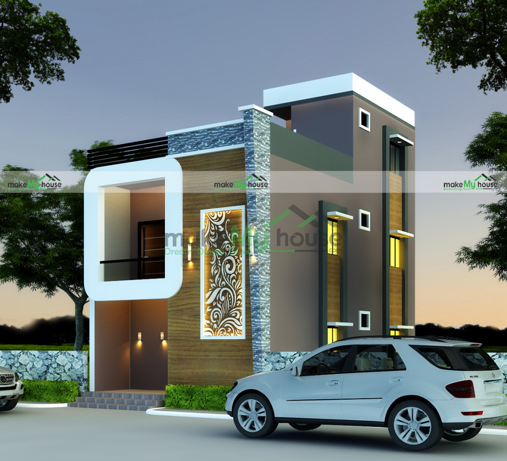 22ft x 35ft Exterior house design