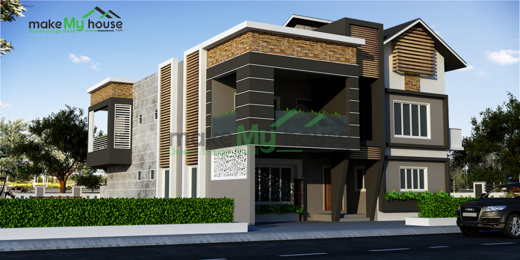 50ft x 72ft Exterior house design