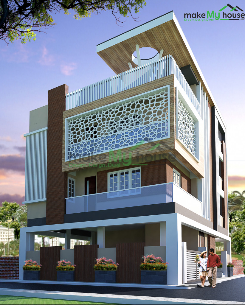 1426Sqft House Elevation Design