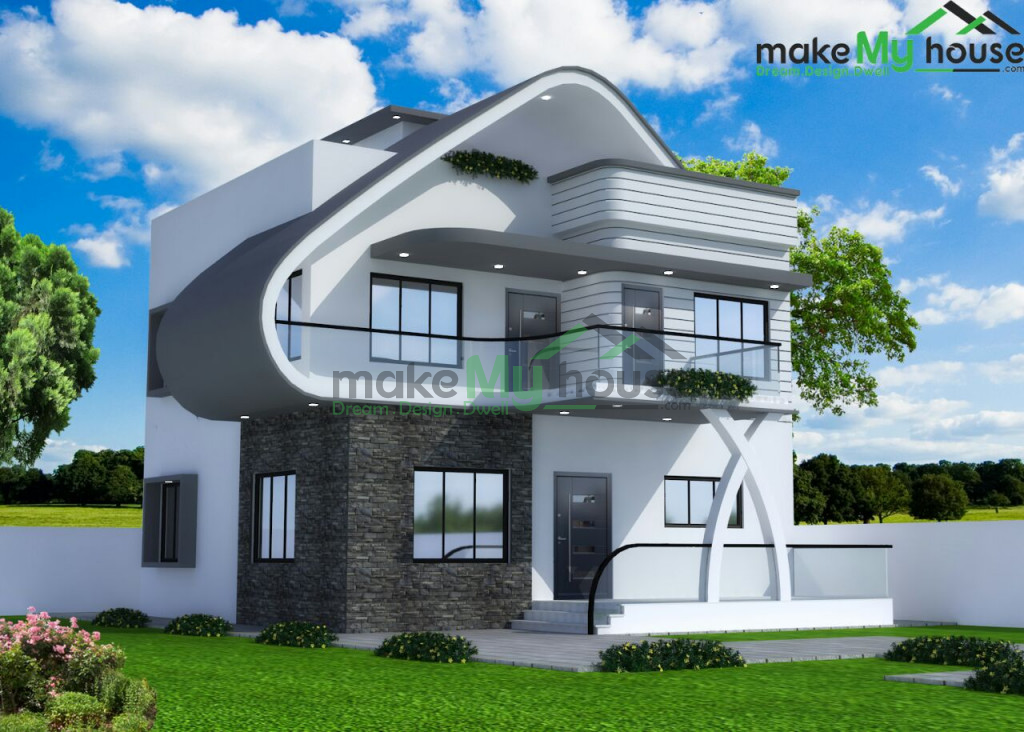 30ft x 70ft House Elevation Design