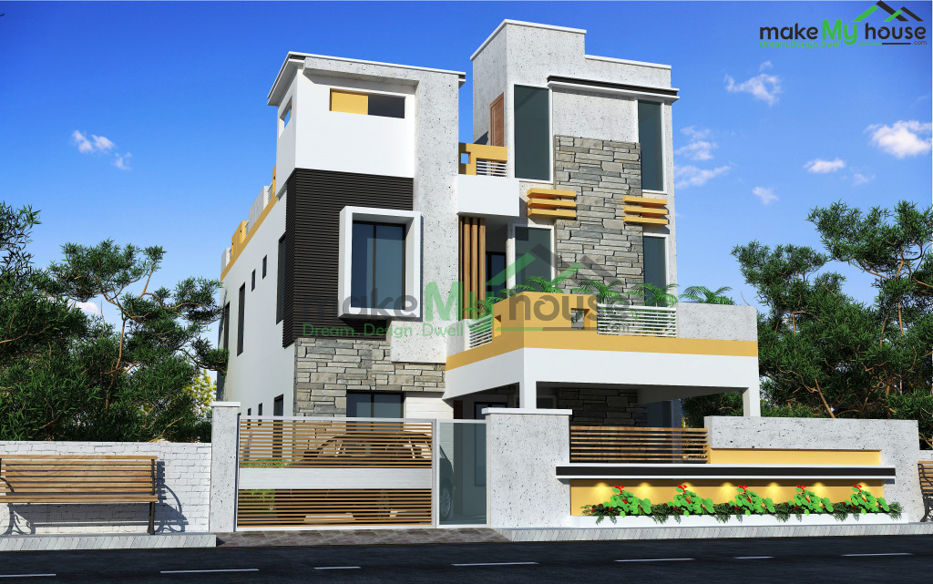 1215Sqft Architect in Ramanathapuram