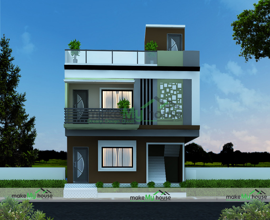 770Sqft Home Design