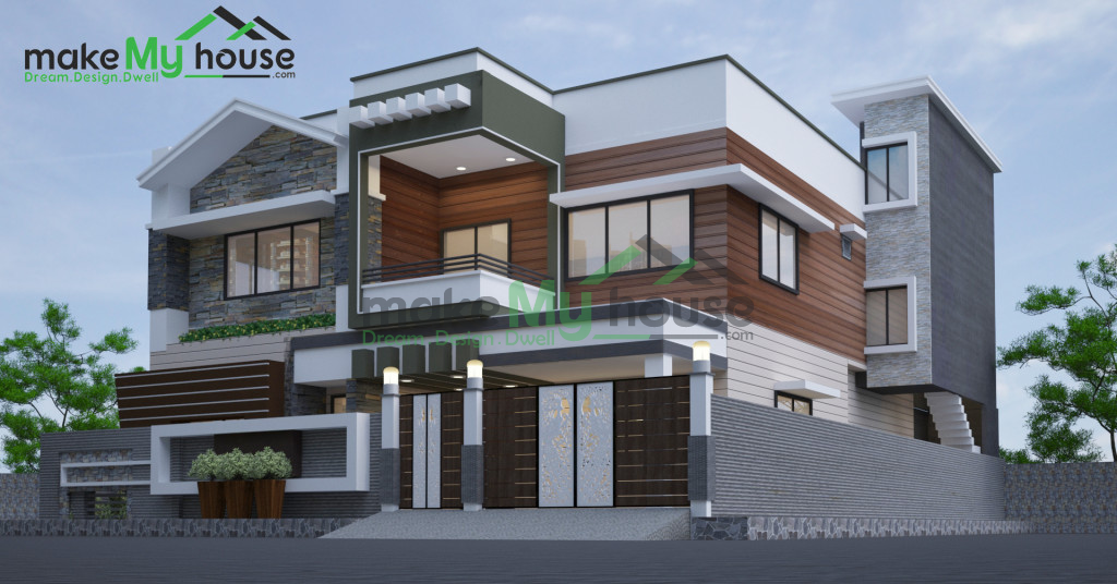 Duplex Exterior house design