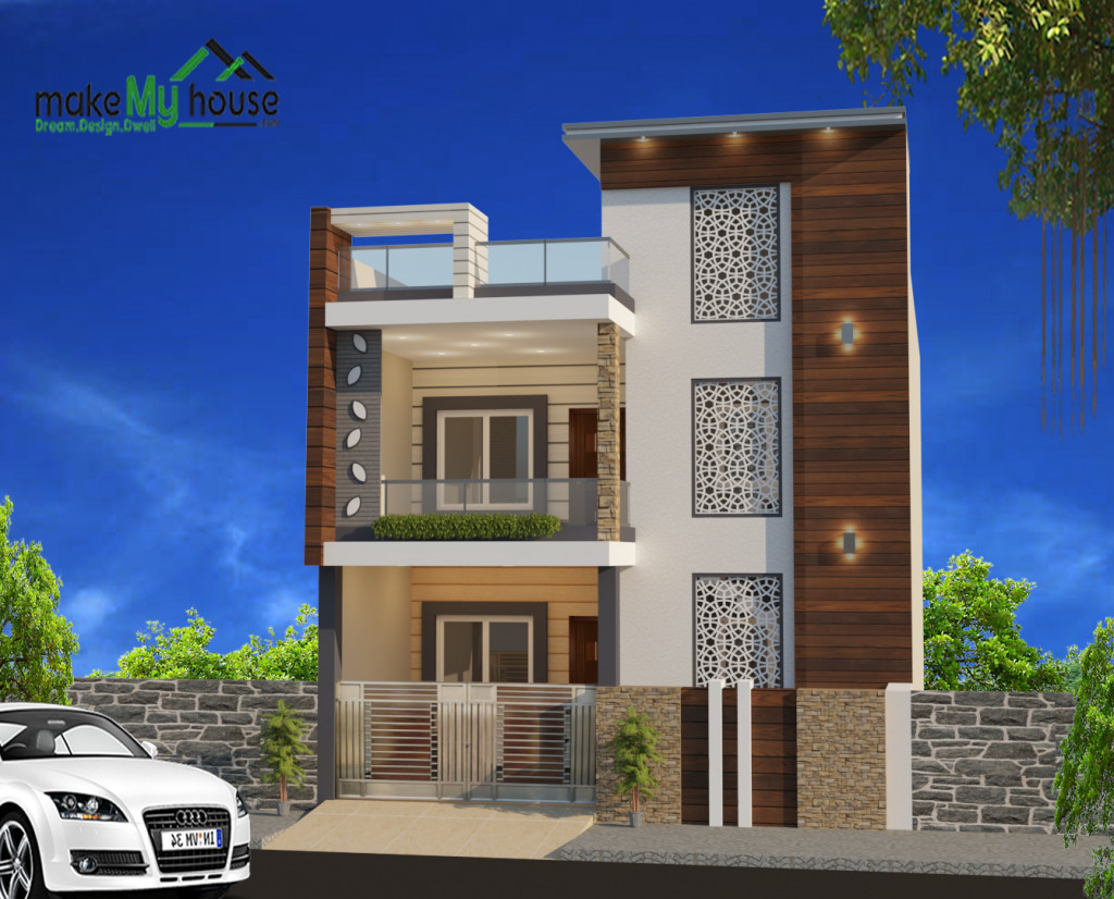 Duplex 3D House Design