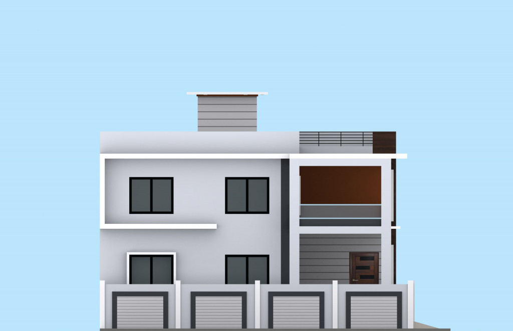 34x42 House Plan