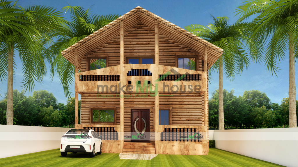 Duplex 3D House Design