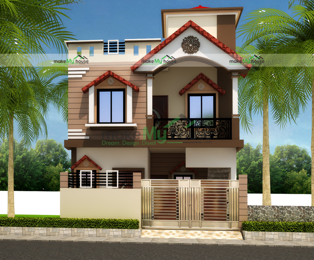 Duplex 3D Elevation