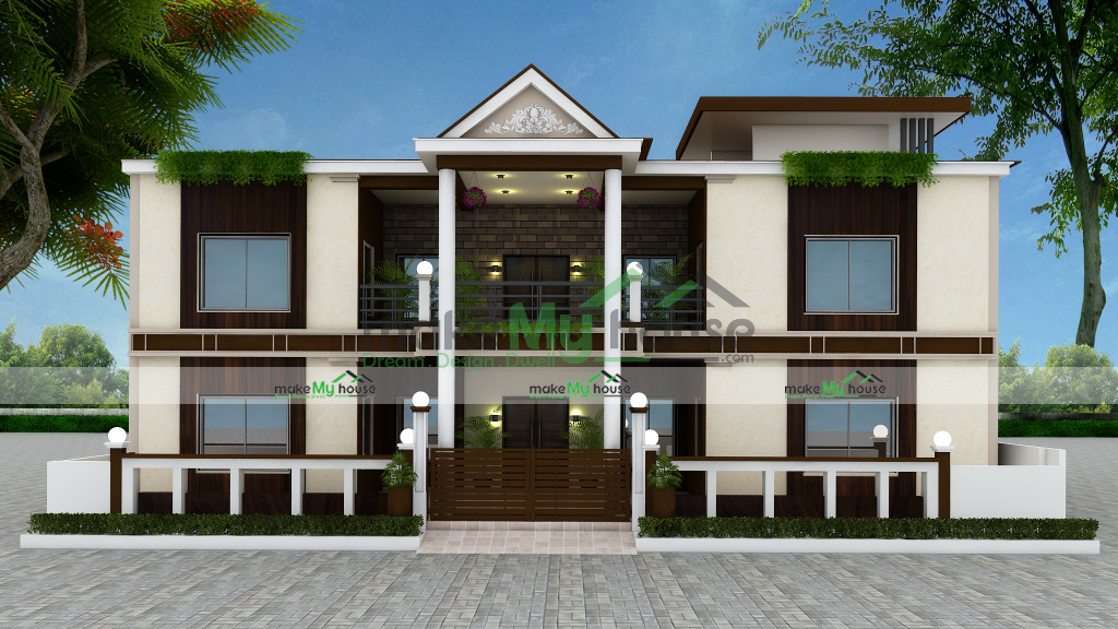 12000 Sqft House Design with 7 Bedrooms