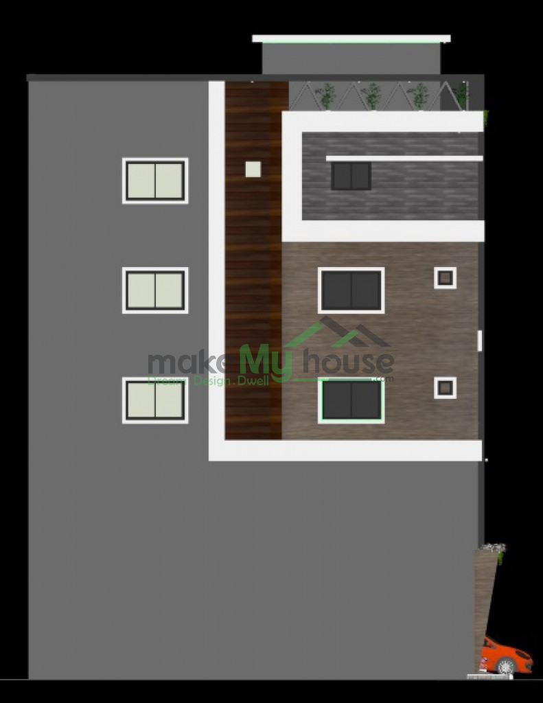 2 BHK House Design 14625 Sqft