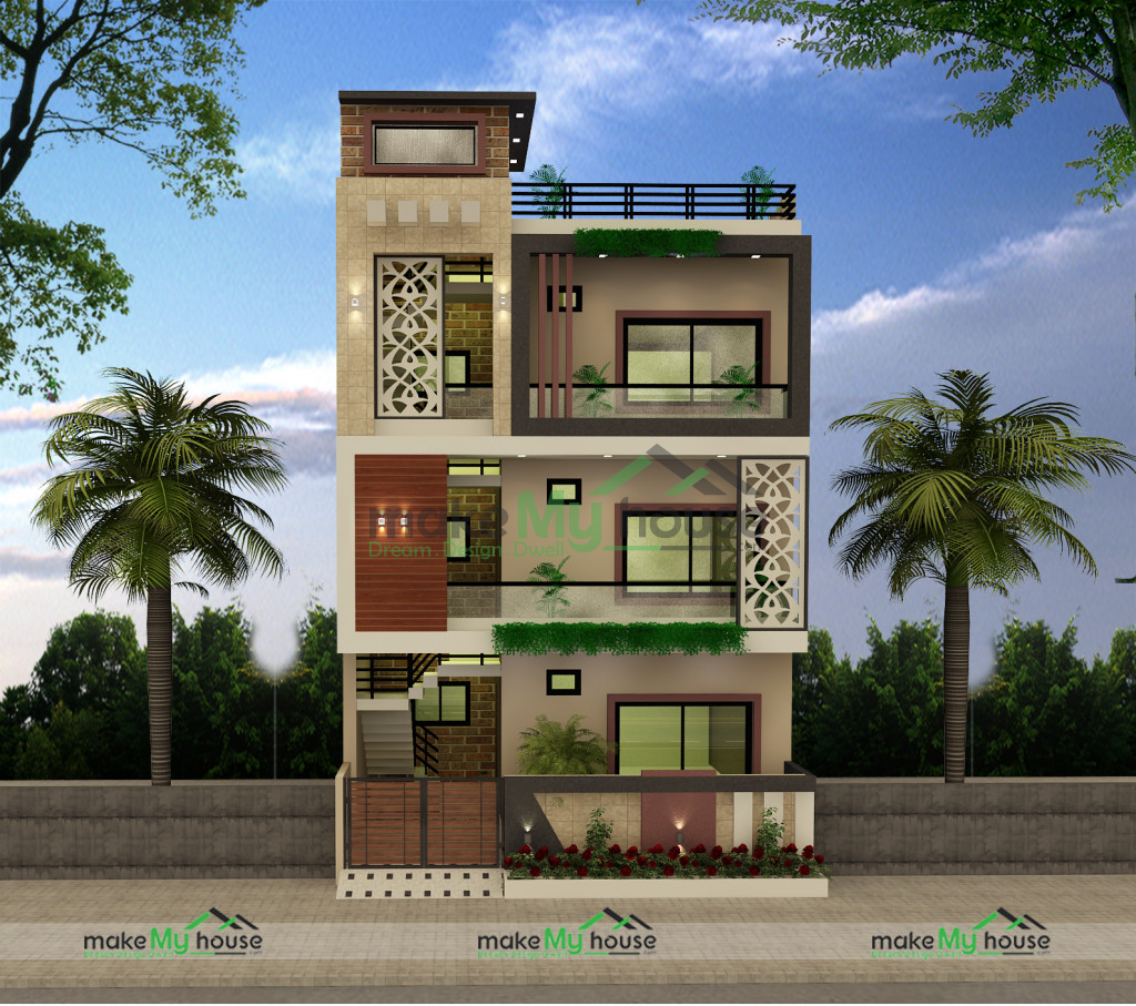 25x45 Floor Plan