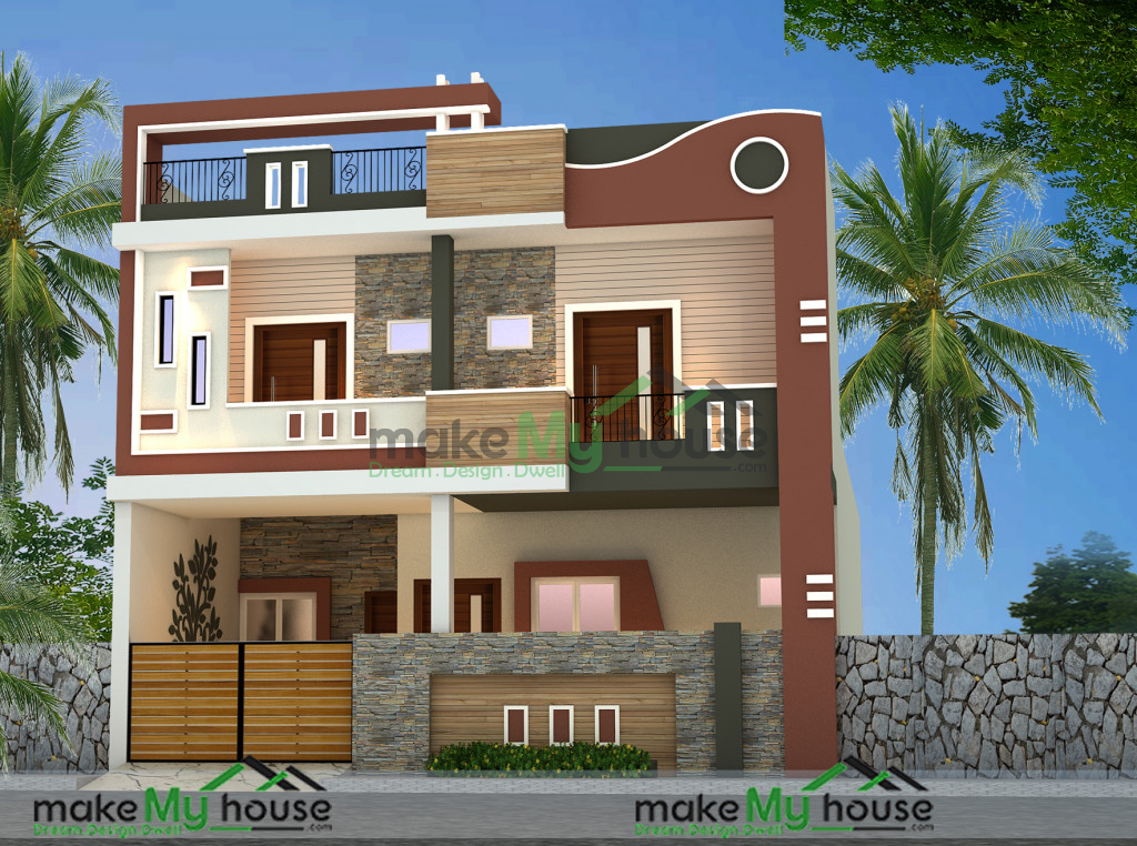 Buy 30x55 House Plan 30 By 55 Front Elevation Design 1650Sqrft Home Naksha