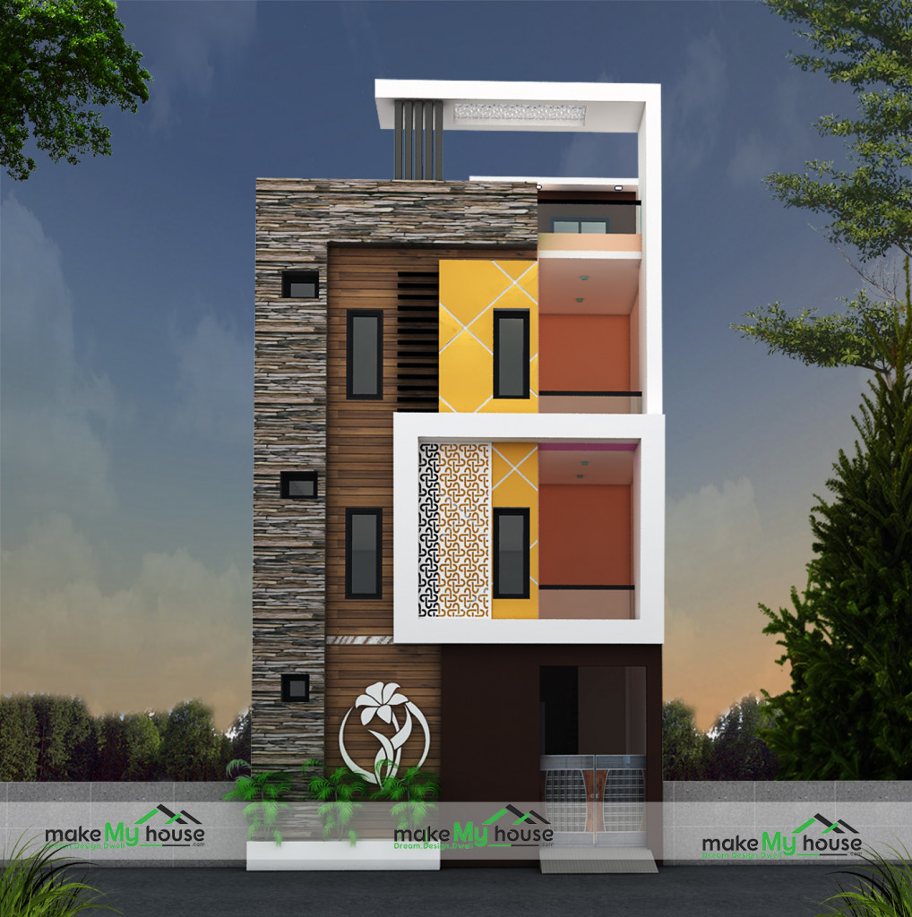 3 Storey House Plan 2970 Sqft