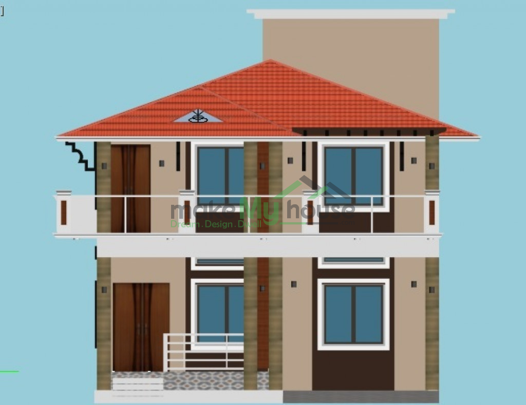 House Plan for 40x55 Plot