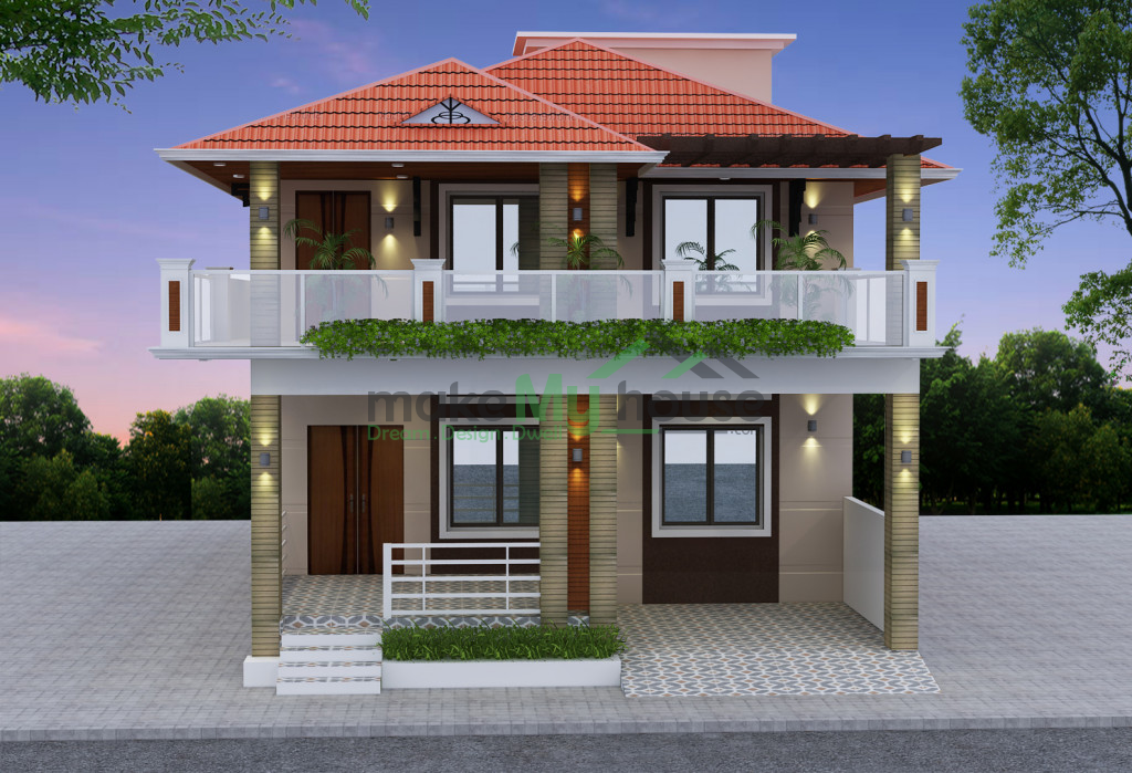 double floor house design