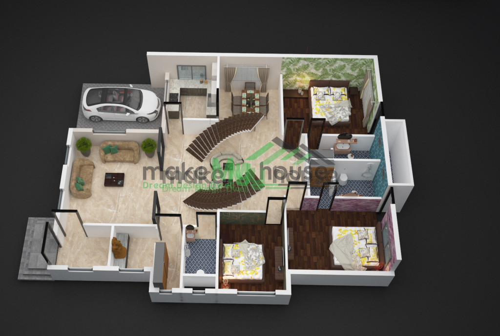 40x55 Floor Plan