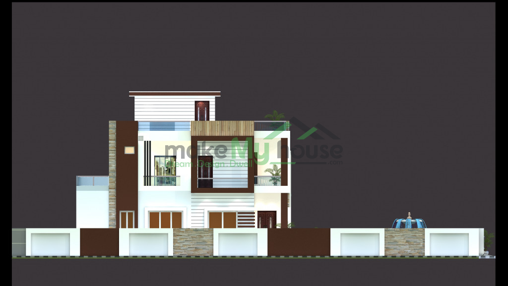 5 Bedroom 2 Storey House Plan 45x90