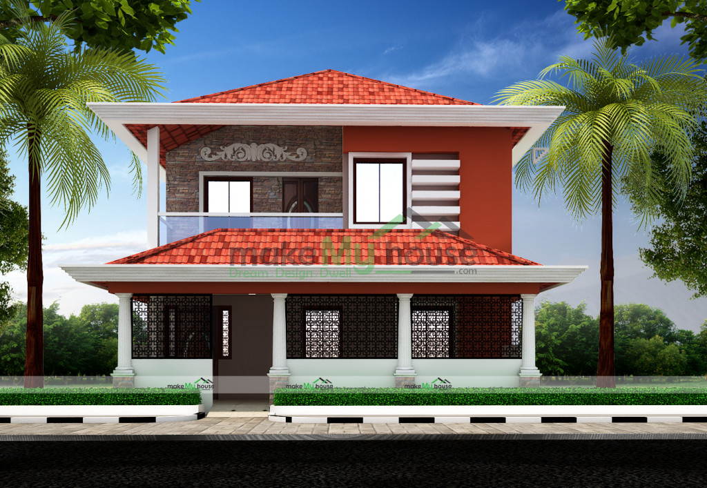 Buy 30x25 House Plan | 30 by 25 Front Elevation Design | 750Sqrft Home ...